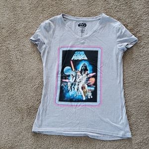 Star Wars Women's Tee-shirt Original Movie Poster